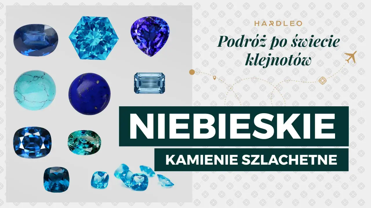 Kolekcja niebieskich kamieni szlachetnych: szafiry, topaz, akwamaryn i inne. Odkryj piękno niebieskich klejnotów.