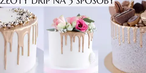 Złoty tort jak zrobić - prosty przepis na wyjątkowy deser z dekoracjami